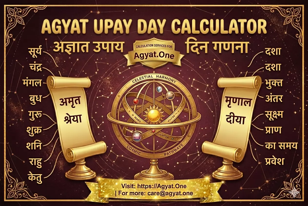 Free Agyat Upday Day Calculator