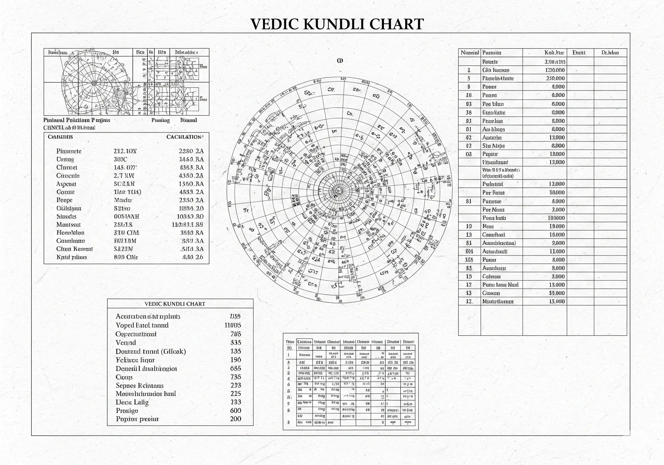 Free Kundli Database | Kundli Database for Research